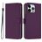 Mobigear Urban Wallet Housse iPhone 16 Pro Max Etui Porte-Monnaie - Violet