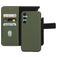 Mobiparts Samsung Galaxy A34 Coque Cuir véritable Étui 2en1 avec coque amovible Portefeuille - Vert