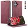 CaseMe 013 Housse iPhone 17 Etui Porte-Monnaie - Rouge