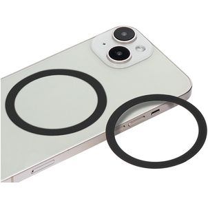Mobiparts Ring Anneau MagSafe pour iPhone - Noir (Lot de 2)