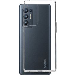 Mobiparts Classic Coque Transparente OPPO Find X3 Neo Coque arrière en TPU Souple - Transparent