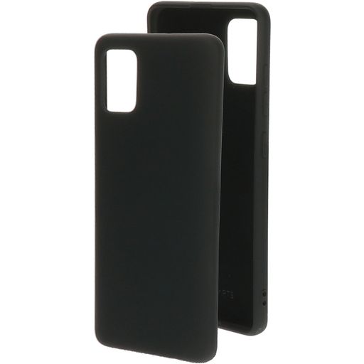 Mobiparts Coque Samsung Galaxy A51 Coque arrière en Silicone - Noir