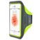 Mobiparts Comfort Fit Brassard Téléphone iPhone SE (2016) Brassard Coque de Sport en Neoprène - Neon Green