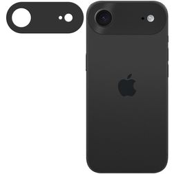 Mobilize iPhone Air Verre trempé Protection Caméra - Compatible Coque - Noir