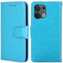 Mobigear Wallet Housse OPPO Reno 8 5G Etui Porte-Monnaie - Bleu