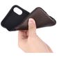 Mobigear Racing Coque iPhone XS Coque arrière en TPU Souple - Marron