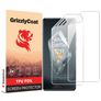 GrizzlyCoat OnePlus 12R Hydrogel TPU Protection d'écran - Compatible Coque + Cadre d'installation (Lot de 2)