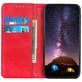 Mobigear Classic Elegance Housse iPhone SE (2022) Etui Porte-Monnaie - Rouge