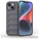 Mobigear Bumpy Coque iPhone 15 Coque arrière en TPU Souple - Charcoal