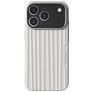 Nudient Bold Coque iPhone 17 Pro MagSafe Coque arrière Rigide - Chalk White