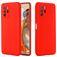 Mobigear Rubber Touch Coque POCO X3 GT Coque arrière en Silicone - Rouge