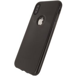 Mobilize Gelly Coque iPhone X Coque arrière en TPU Souple - Smokey Grey