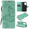 Mobigear Butterfly Housse OPPO A94 5G Etui Porte-Monnaie - Turquoise