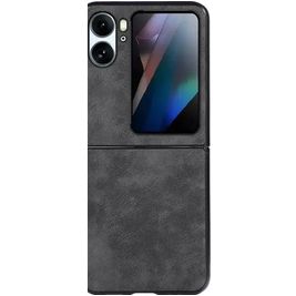Mobigear Excellent Coque OPPO Find N2 Flip Coque arrière Rigide - Noir