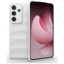Mobigear Bumpy Coque Samsung Galaxy S25 FE Coque arrière en TPU Souple - Blanc