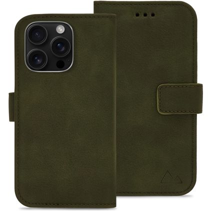 My Style Flex Wallet iPhone 16 Pro Étui Portefeuille - Forest Green