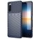 Mobigear Groove Coque Sony Xperia 10 III Coque arrière en TPU Souple - Bleu