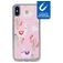 My Style Magneta Coque iPhone X Coque arrière en TPU Souple - Pink Alpaca