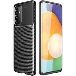 Mobigear Racing Coque Samsung Galaxy A82 5G Coque arrière en TPU Souple - Noir