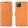 Mobigear Wallet OPPO A73 5G Étui Portefeuille - Cognac