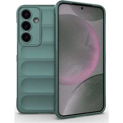 Mobigear Bumpy Coque Samsung Galaxy S25 Plus Coque arrière en TPU Souple - Vert