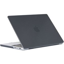 Mobigear Carbon MacBook Pro 14 Pouces (2021-2026) Coque - Noir - Model A2442 / A2779 / A2918 / A2992 / A3401 / A3112 / A3434 / A3427 / A3426