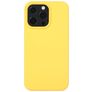 Mobigear Rubber Touch Coque iPhone 14 Plus Coque arrière en Silicone - Jaune
