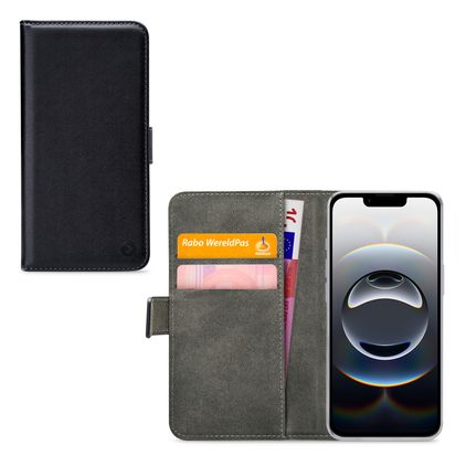 Mobilize Classic Gelly Housse iPhone 16e Etui Porte-Monnaie - Noir