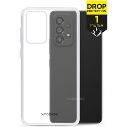 Mobilize Naked Protection Coque Transparente Samsung Galaxy A53 Coque arrière Rigide Anti-Chocs - Transparent