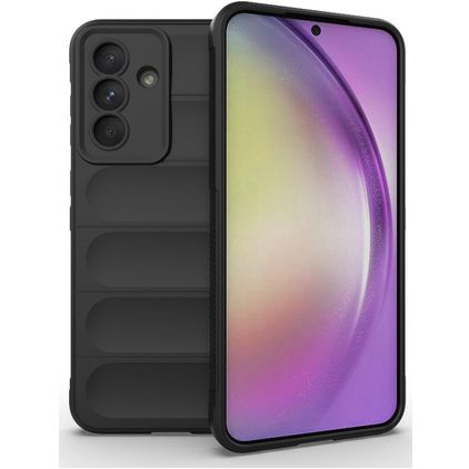 Mobigear Bumpy Coque Samsung Galaxy A56 Coque arrière en TPU Souple - Noir