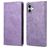 Mobigear Wallet Housse iPhone 16 Plus Etui Porte-Monnaie - Violet