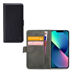 Mobilize Classic Gelly Wallet iPhone 13 Mini Étui Portefeuille - Noir