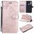 Mobigear Butterfly Housse Huawei P Smart Z Etui Porte-Monnaie - Rose doré