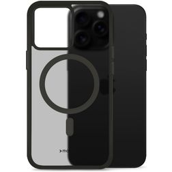 Mobilize Hybrid Pro Coque iPhone 16 Pro Max MagSafe Coque arrière Rigide Anti-Chocs - Noir