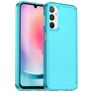 Mobigear Crystal Coque Samsung Galaxy A24 Coque arrière Rigide Anti-Chocs - Bleu