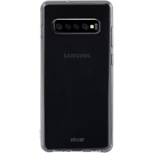 Mobigear Ultra Thin Coque Transparente Samsung Galaxy S10 Plus Coque arrière en TPU Souple Extra-fin - Transparent