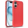 Mobigear Bio Coque iPhone 18 Coque arrière en Eco-Friendly - Rouge