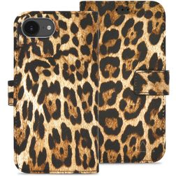 My Style Flex Wallet Housse iPhone 16e Etui Porte-Monnaie - Wild Leopard