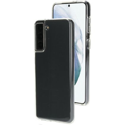 Mobiparts Classic Coque Transparente Samsung Galaxy S21 Coque arrière en TPU Souple - Transparent