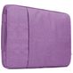 Mobigear Denim Zipper Pochette Ordinateur portable 15 - 16 Pouces Housse ordinateur - Violet