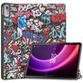 Mobigear Tri-Fold Lenovo Tab P11 Gen 2 Étui - Graffiti