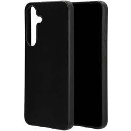 Mobiparts Classic Coque Samsung Galaxy S25 Plus Coque arrière en TPU Souple - Noir