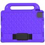 Mobigear Diamond Coque iPad Pro 11 Pouces (2022) Coque de tablette pour enfants avec Poignée Enfants en EVA - Violet