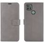 Mobigear Wallet Housse Motorola Moto G9 Power Etui Porte-Monnaie - Gris
