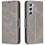 Mobigear Excellent Housse Samsung Galaxy S25 Etui Porte-Monnaie - Gris