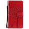 Mobigear Tree Housse Samsung Galaxy S21 Ultra Etui Porte-Monnaie - Rouge