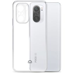 Mobilize Gelly Coque Transparente POCO F3 Coque arrière en TPU Souple - Transparent