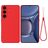 Mobigear Rubber Touch Samsung Galaxy S25 FE Silicone Coque arrière - Rouge