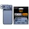 PanzerGlass FENDER iPhone 18 Pro Max Aluminum Protection Caméra - Compatible Coque - Bleu