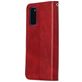 Mobigear Zipper Housse Samsung Galaxy S20 Etui Porte-Monnaie - Rouge